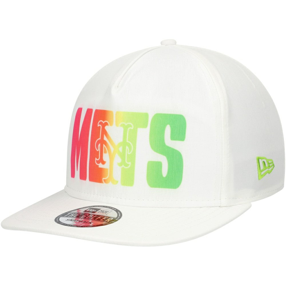 New York Mets New Era Spring Spectrum Golfer Snapback Hat | MLB Discount