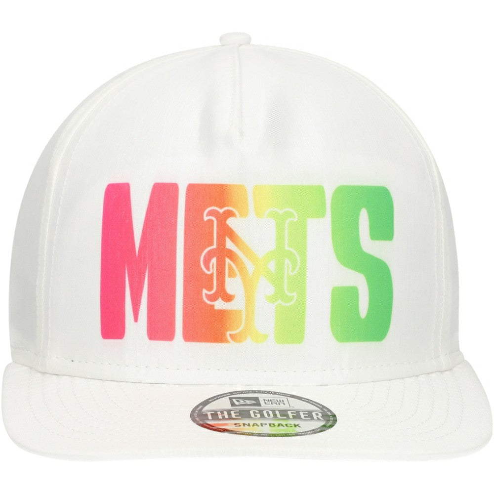New York Mets New Era Spring Spectrum Golfer Snapback Hat | MLB Discount