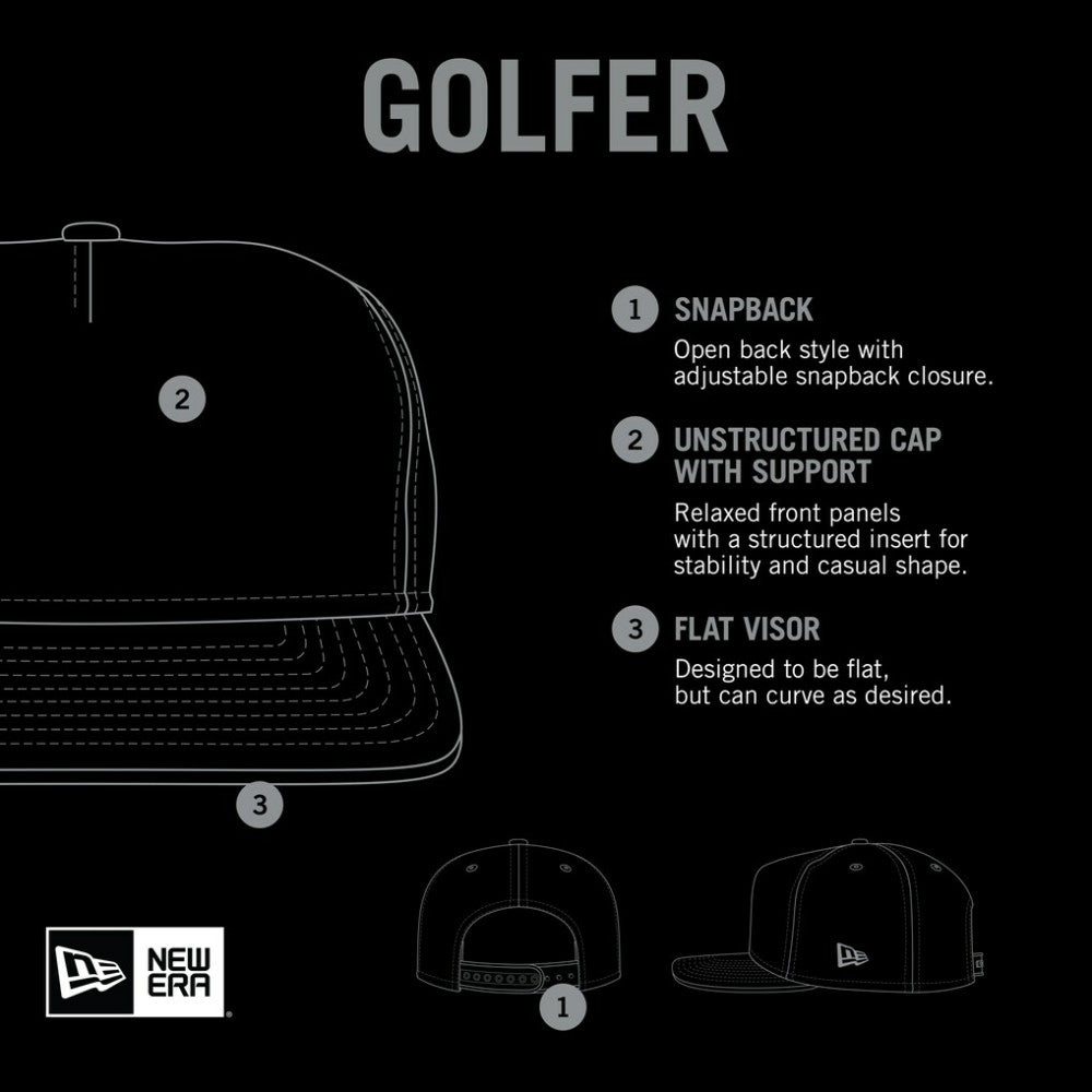 New York Mets New Era Spring Spectrum Golfer Snapback Hat | MLB Discount