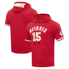 Kansas City Chiefs  Patrick Mahomes  Pro Standard Player Name & Number Hoodie T-Shirt