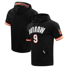 Cincinnati Bengals  Joe Burrow  Pro Standard Player Name & Number Hoodie T-Shirt
