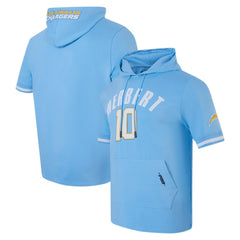 Los Angeles Chargers  Justin Herbert  Pro Standard Player Name & Number Hoodie T-Shirt