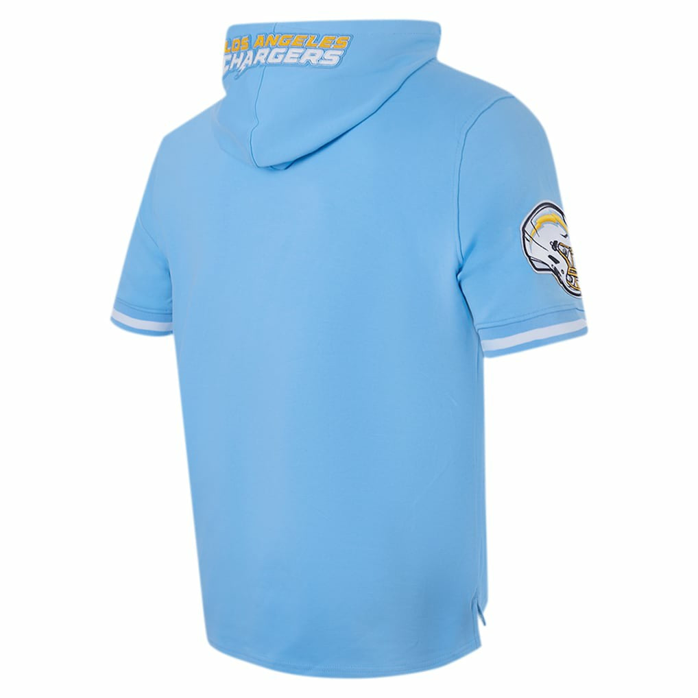 Los Angeles Chargers  Justin Herbert  Pro Standard Player Name & Number Hoodie T-Shirt