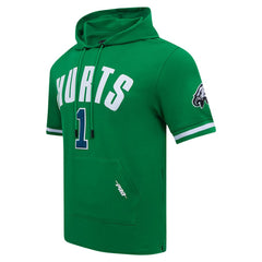 Philadelphia Eagles  Jalen Hurts  Pro Standard Player Name & Number Hoodie T-Shirt