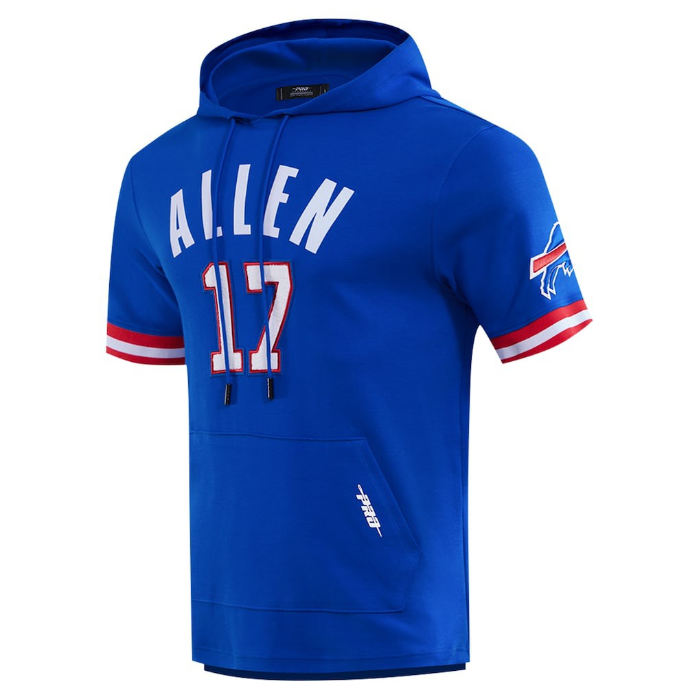 Buffalo Bills  Josh Allen  Pro Standard Player Name & Number Hoodie T-Shirt