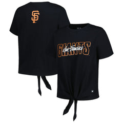 San Francisco Giants The Wild Collective Women's Twist Front T-Shirt | MLB Near me