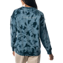 Los Angeles Dodgers The Wild Collective Women's Overdyed Pullover Sweatshirt | MLB For sale