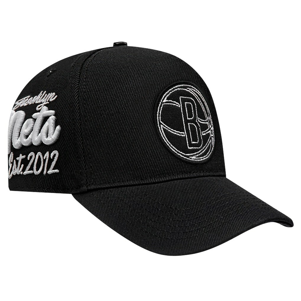 Brooklyn Nets Pro Standard Paint the City Pinch Front Snapback Hat For Sale
