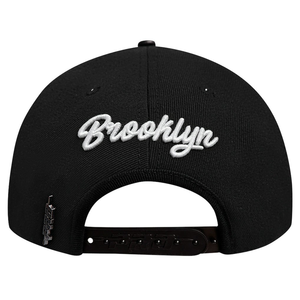 Brooklyn Nets Pro Standard Paint the City Pinch Front Snapback Hat For Sale