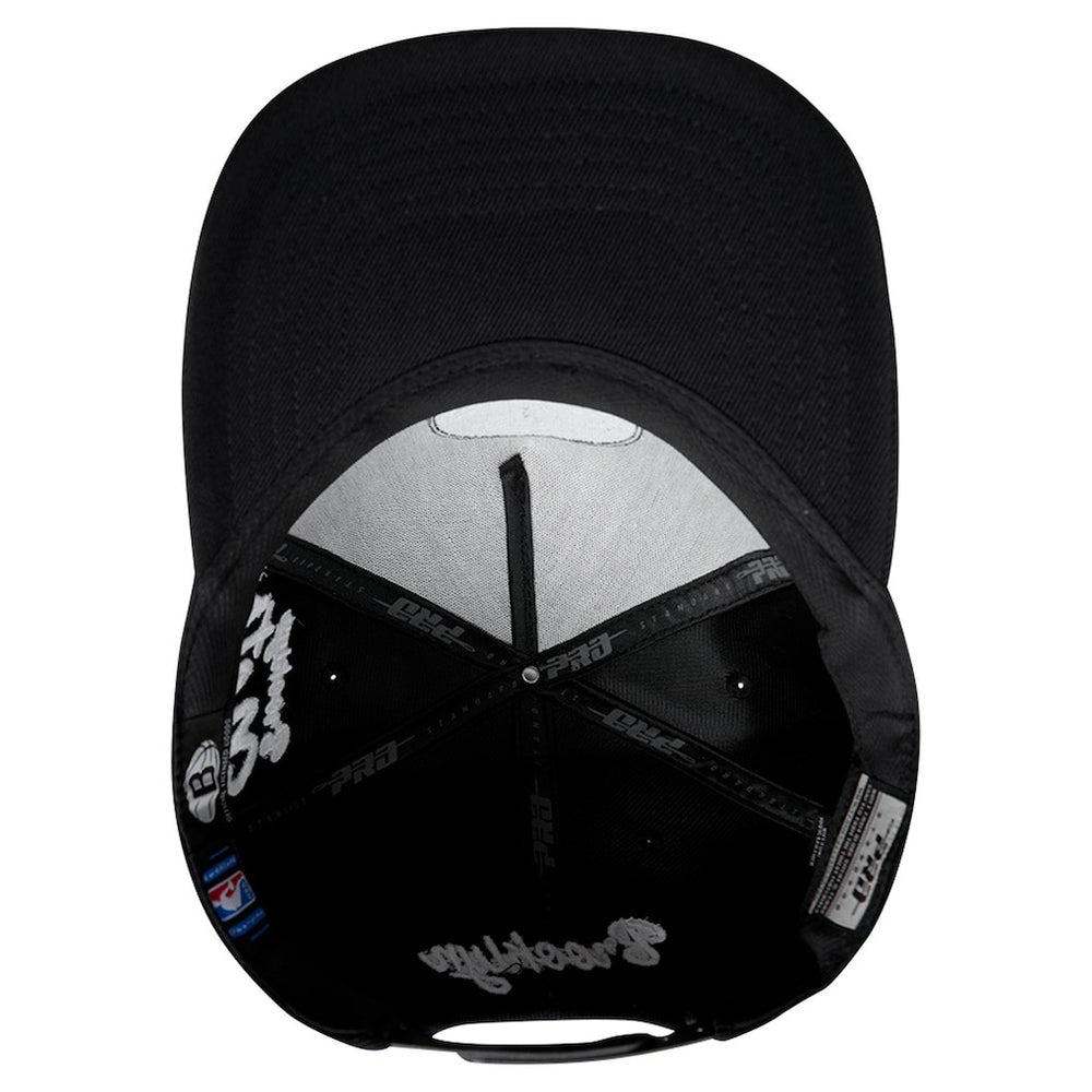 Brooklyn Nets Pro Standard Paint the City Pinch Front Snapback Hat For Sale