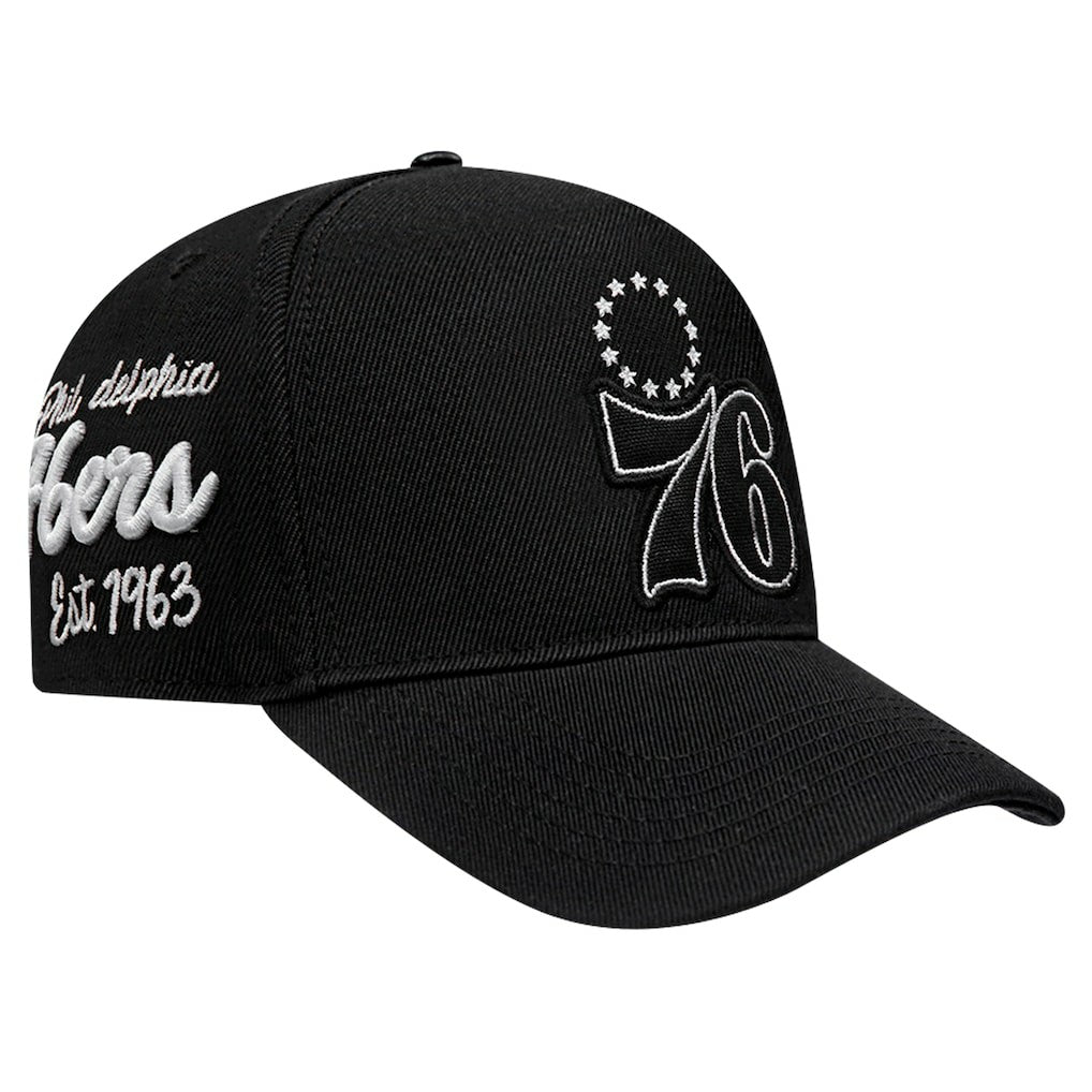 Philadelphia 76ers Pro Standard Paint the City Pinch Front Snapback Hat Online