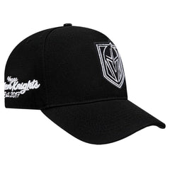 Vegas Golden Knights Pro Standard Paint the City Pinch Front Snapback Hat Discount