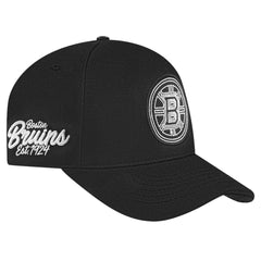 Boston Bruins Pro Standard Paint the City Pinch Front Snapback Hat Sale