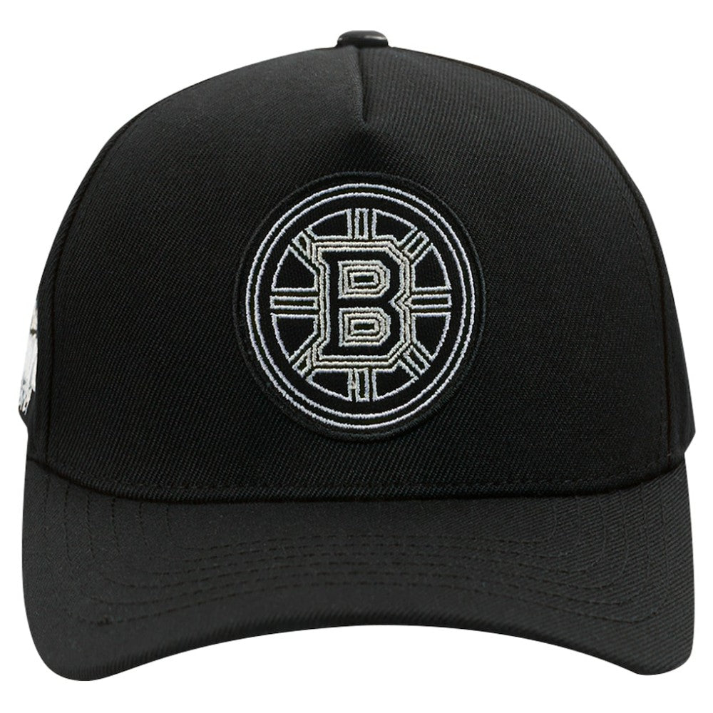 Boston Bruins Pro Standard Paint the City Pinch Front Snapback Hat Sale