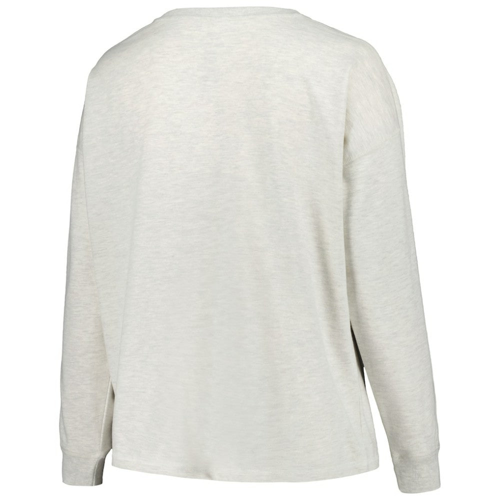 Houston Astros Profile Women's Plus Size French Terry Pullover Sweatshirt | MLB New
