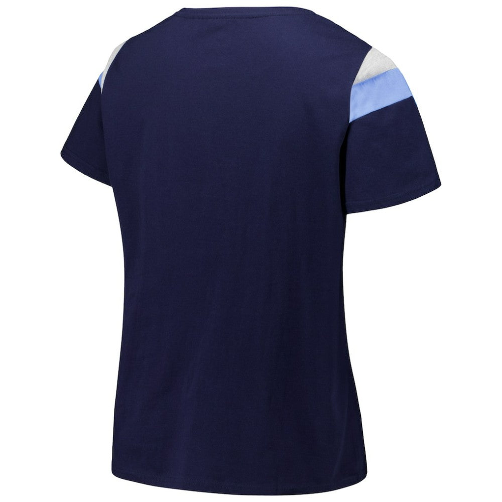 Tampa Bay Rays Profile Women's Plus Size Scoop Neck T-Shirt | MLB Sale