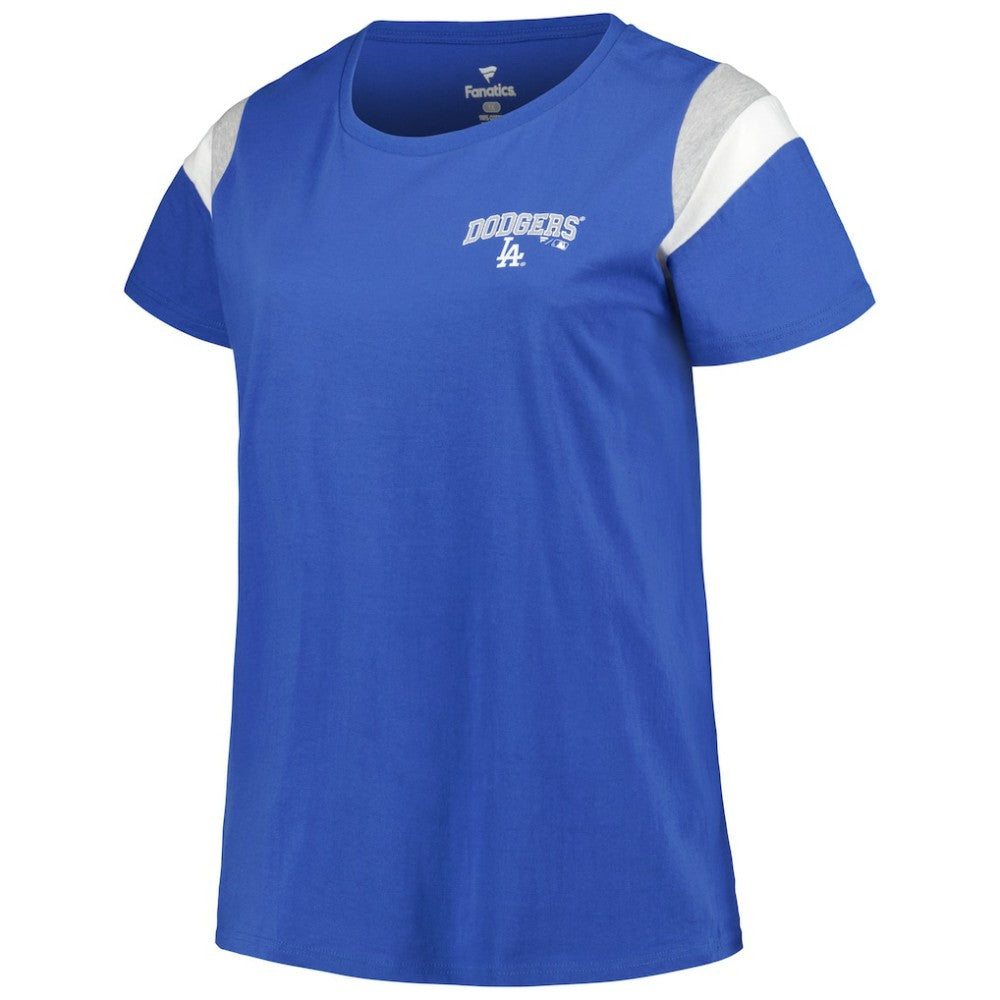 Los Angeles Dodgers Profile Women's Plus Size Scoop Neck T-Shirt | MLB Near me