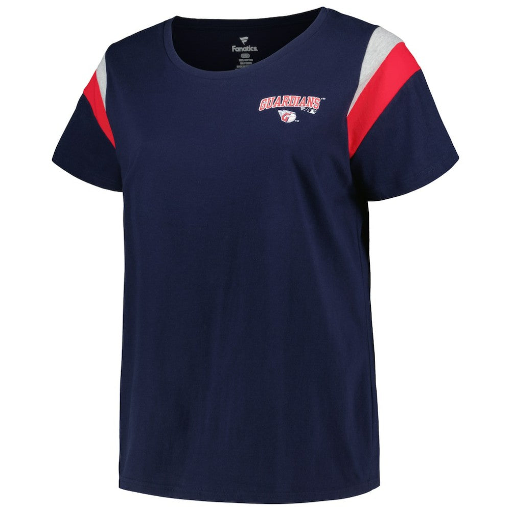 Cleveland Guardians Profile Women's Plus Size Scoop Neck T-Shirt | MLB Discount