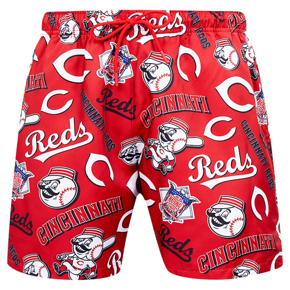 Cincinnati Reds Pro Standard Toss Logo Woven Shorts | MLB New