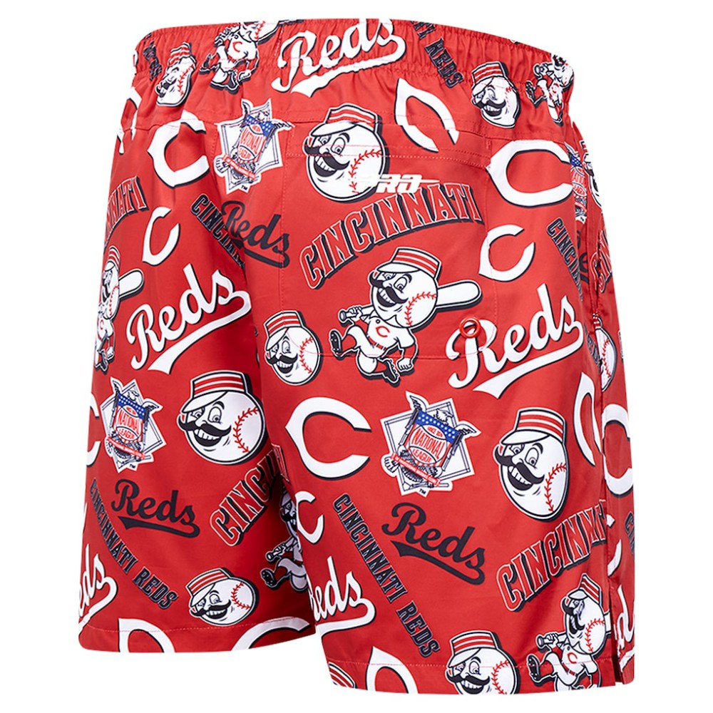 Cincinnati Reds Pro Standard Toss Logo Woven Shorts | MLB New