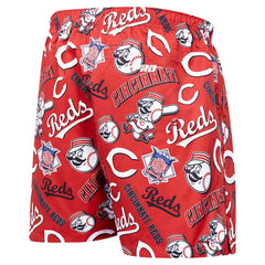 Cincinnati Reds Pro Standard Toss Logo Woven Shorts | MLB New