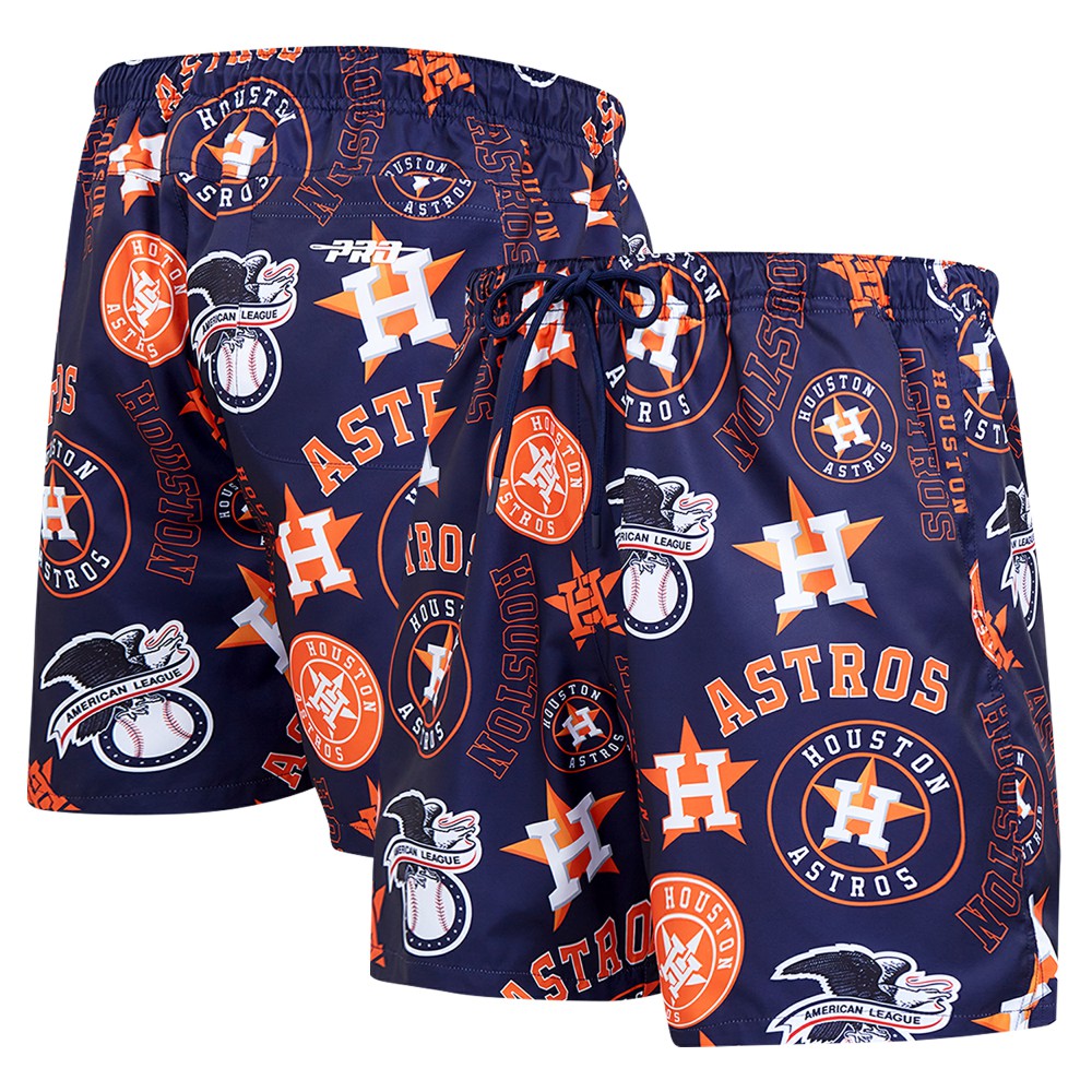 Houston Astros Pro Standard Toss Logo Woven Shorts | MLB Online