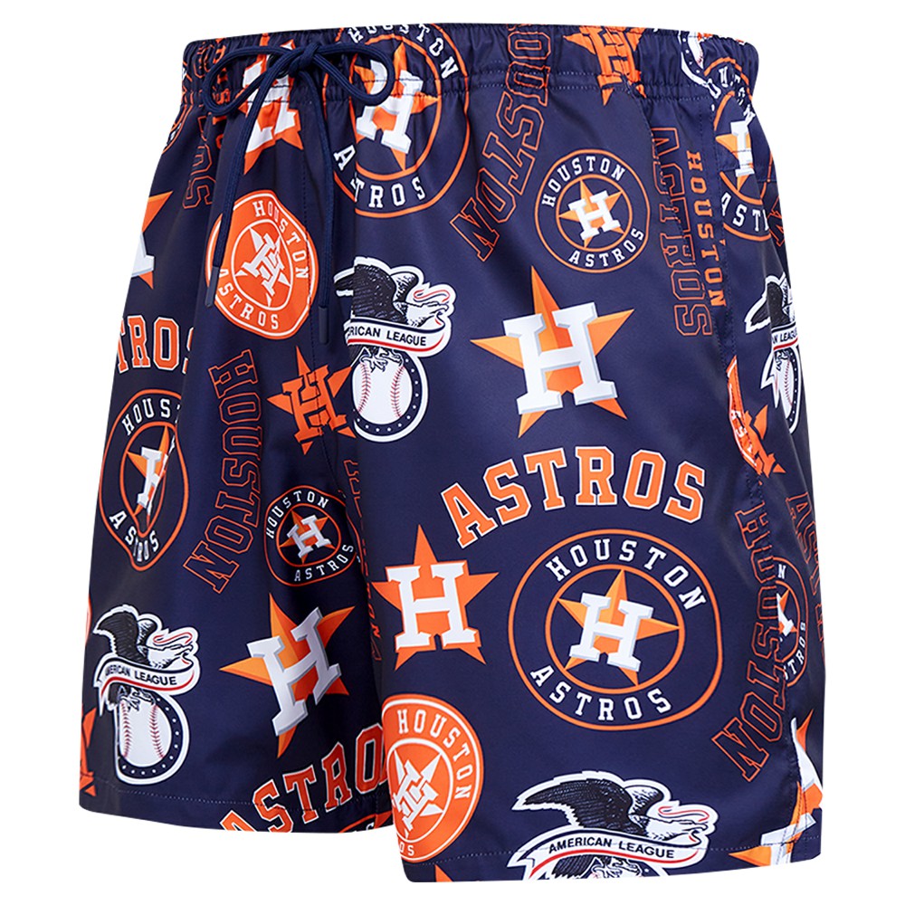 Houston Astros Pro Standard Toss Logo Woven Shorts | MLB Online