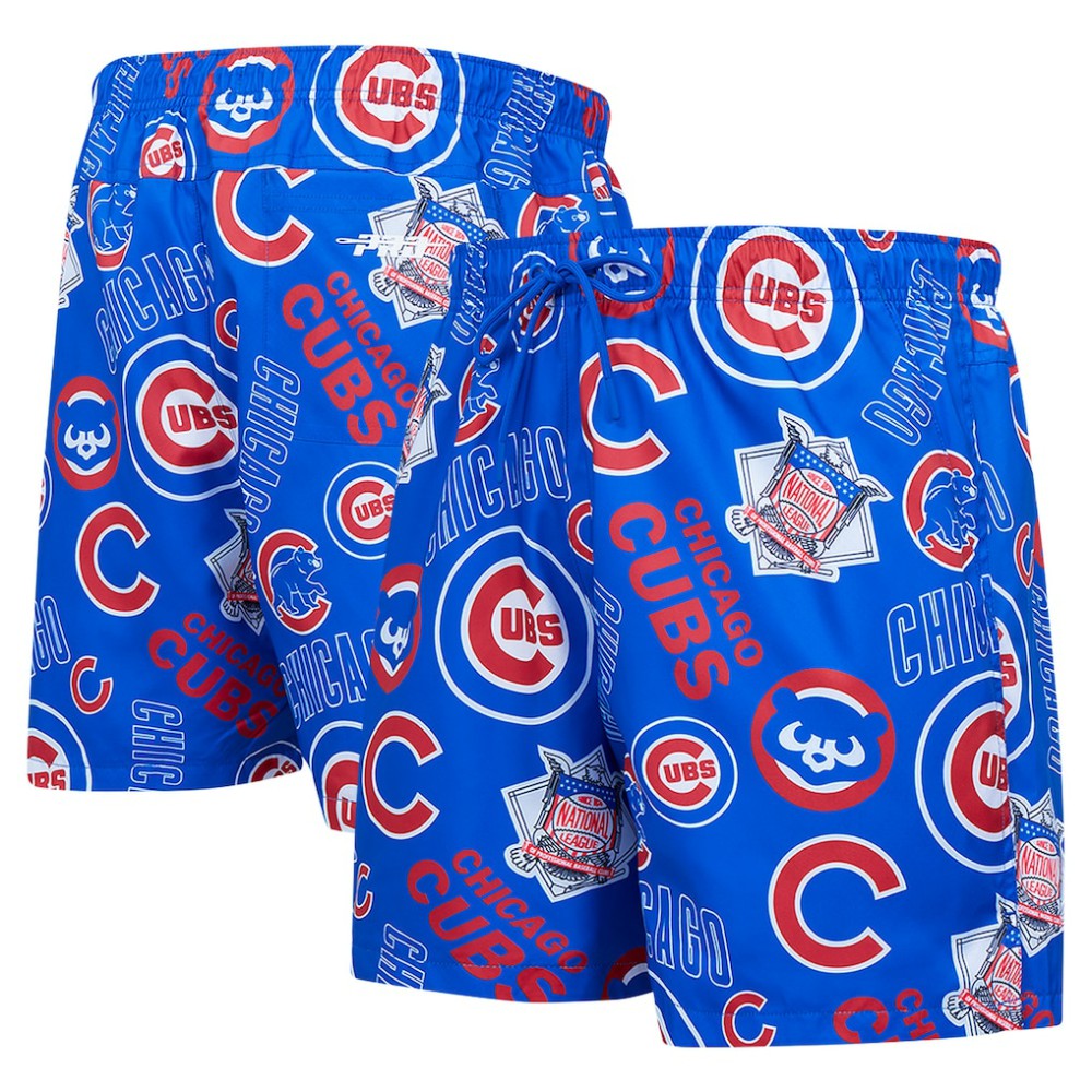 Chicago Cubs Pro Standard Toss Logo Woven Shorts | MLB Outlet