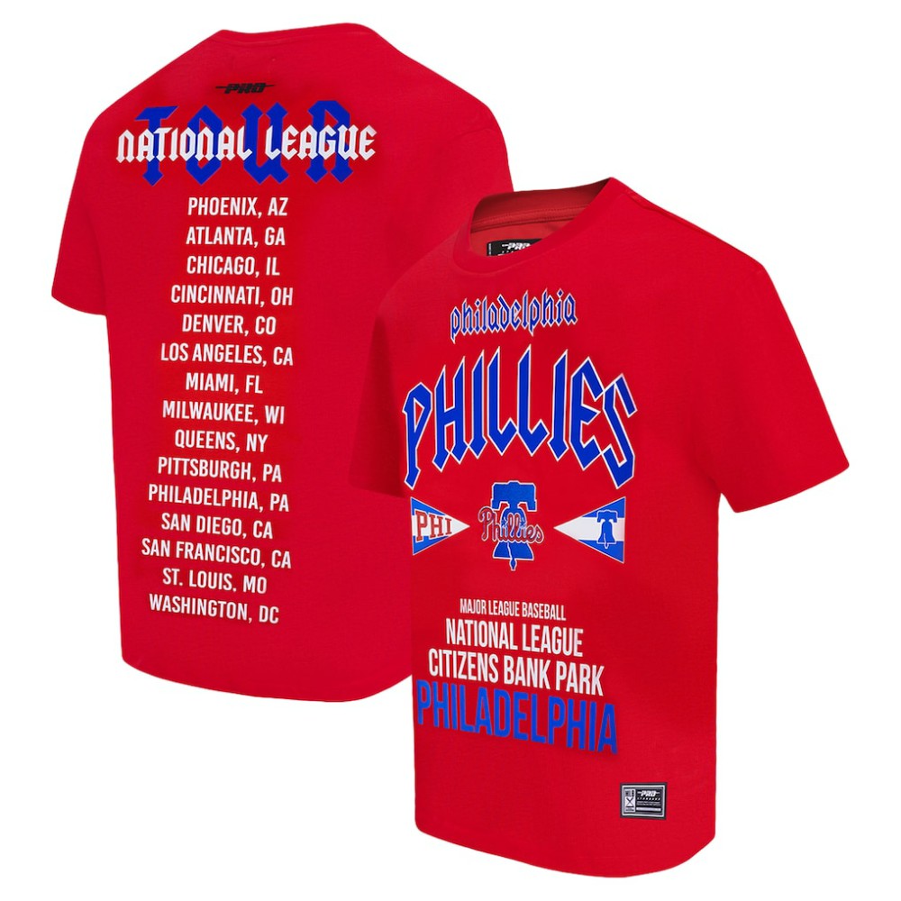 Philadelphia Phillies Pro Standard Oversized City Tour T-Shirt | MLB US