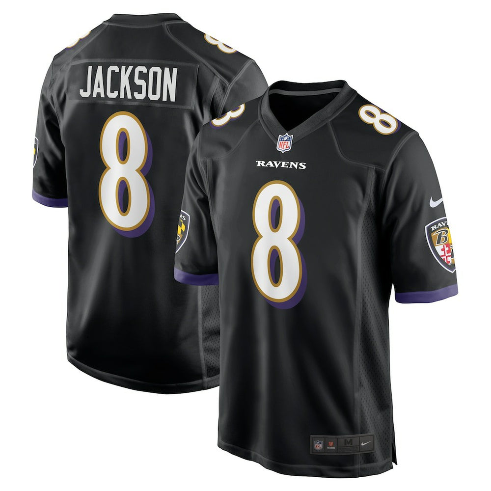 Baltimore Ravens Nike Lamar Jackson  Alternate Game Jersey