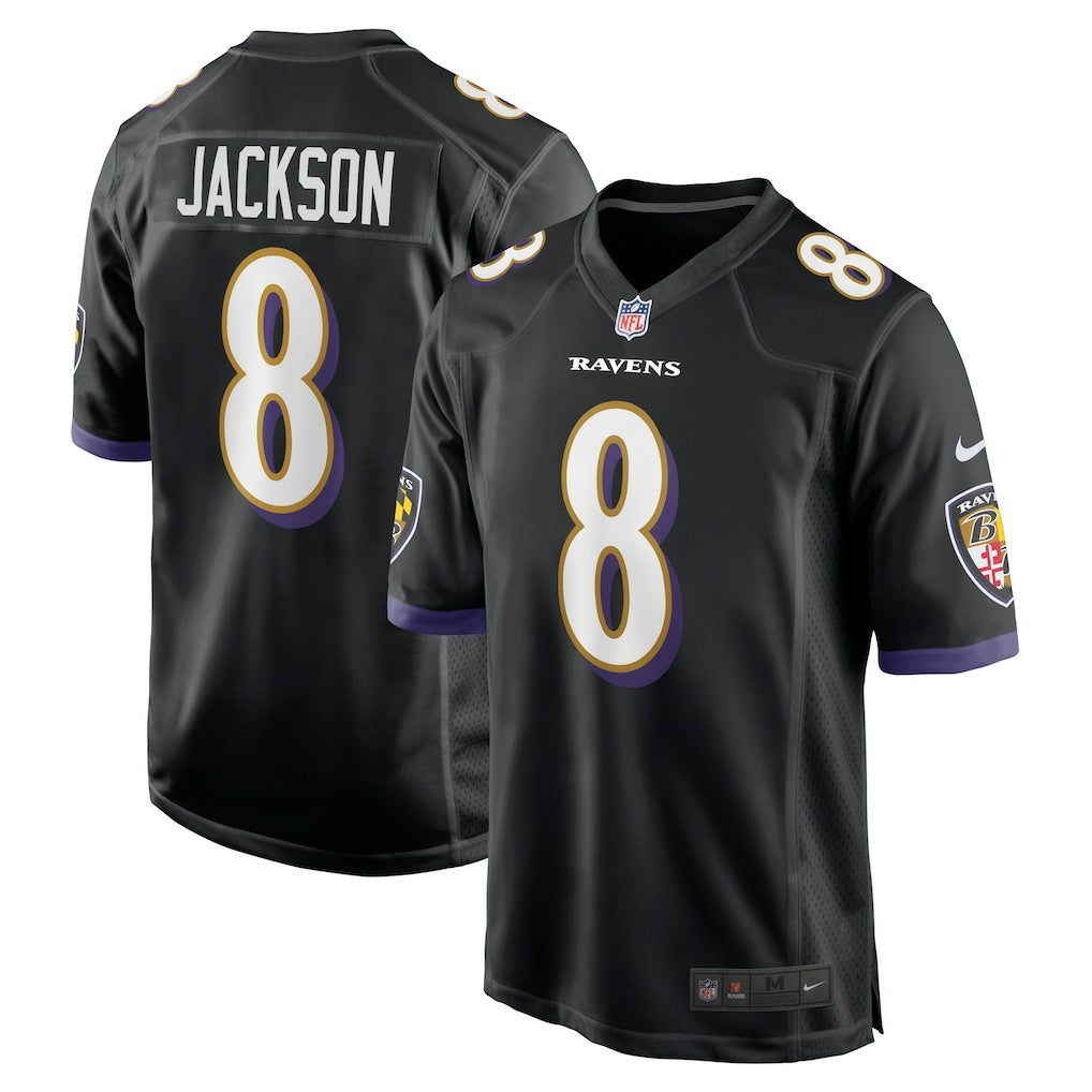 Baltimore Ravens Nike Lamar Jackson  Alternate Game Jersey