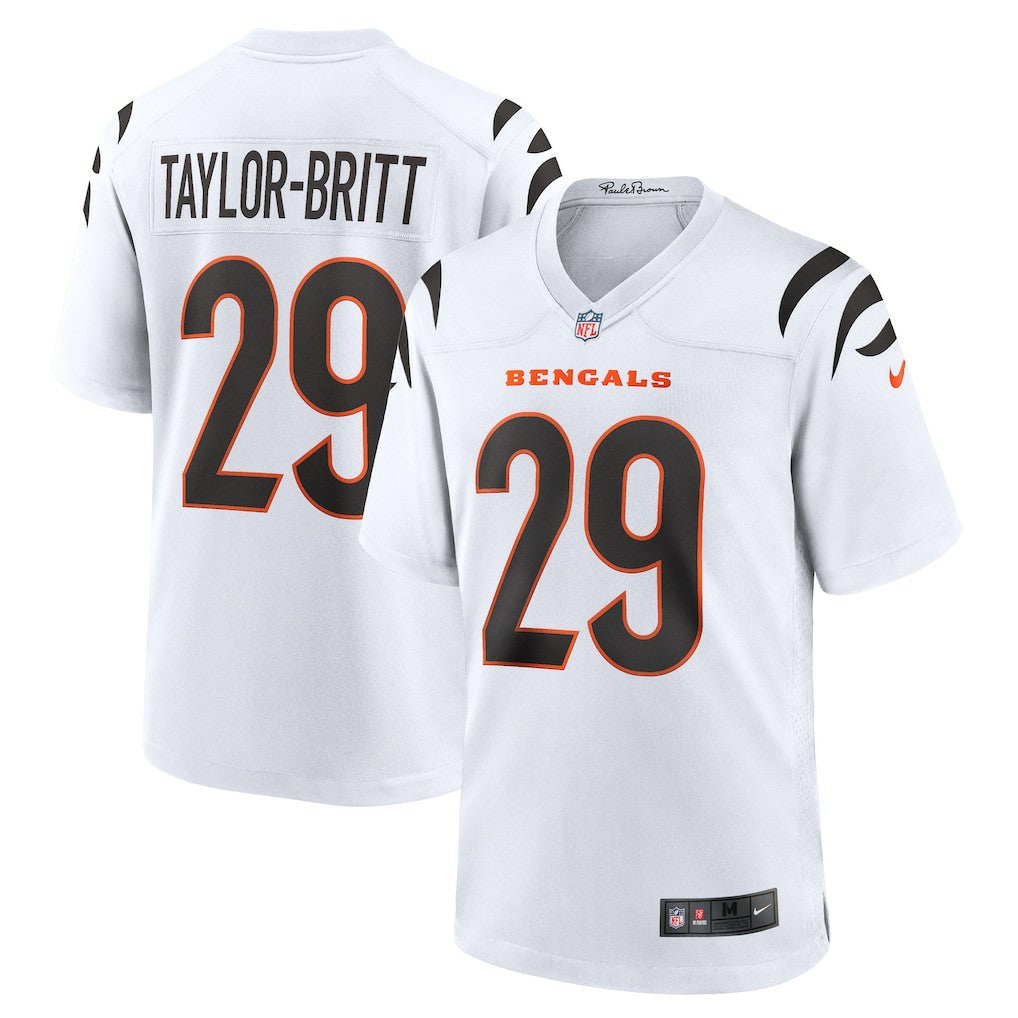Cincinnati Bengals Nike Cam Taylor-Britt  Game Jersey