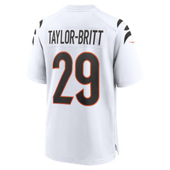 Cincinnati Bengals Nike Cam Taylor-Britt  Game Jersey