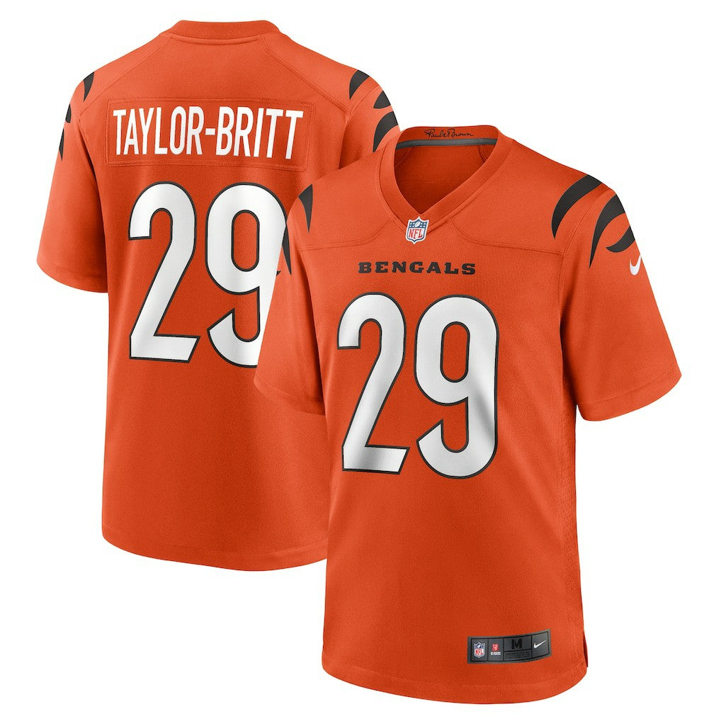 Cincinnati Bengals Nike Cam Taylor-Britt  Alternate Game Jersey