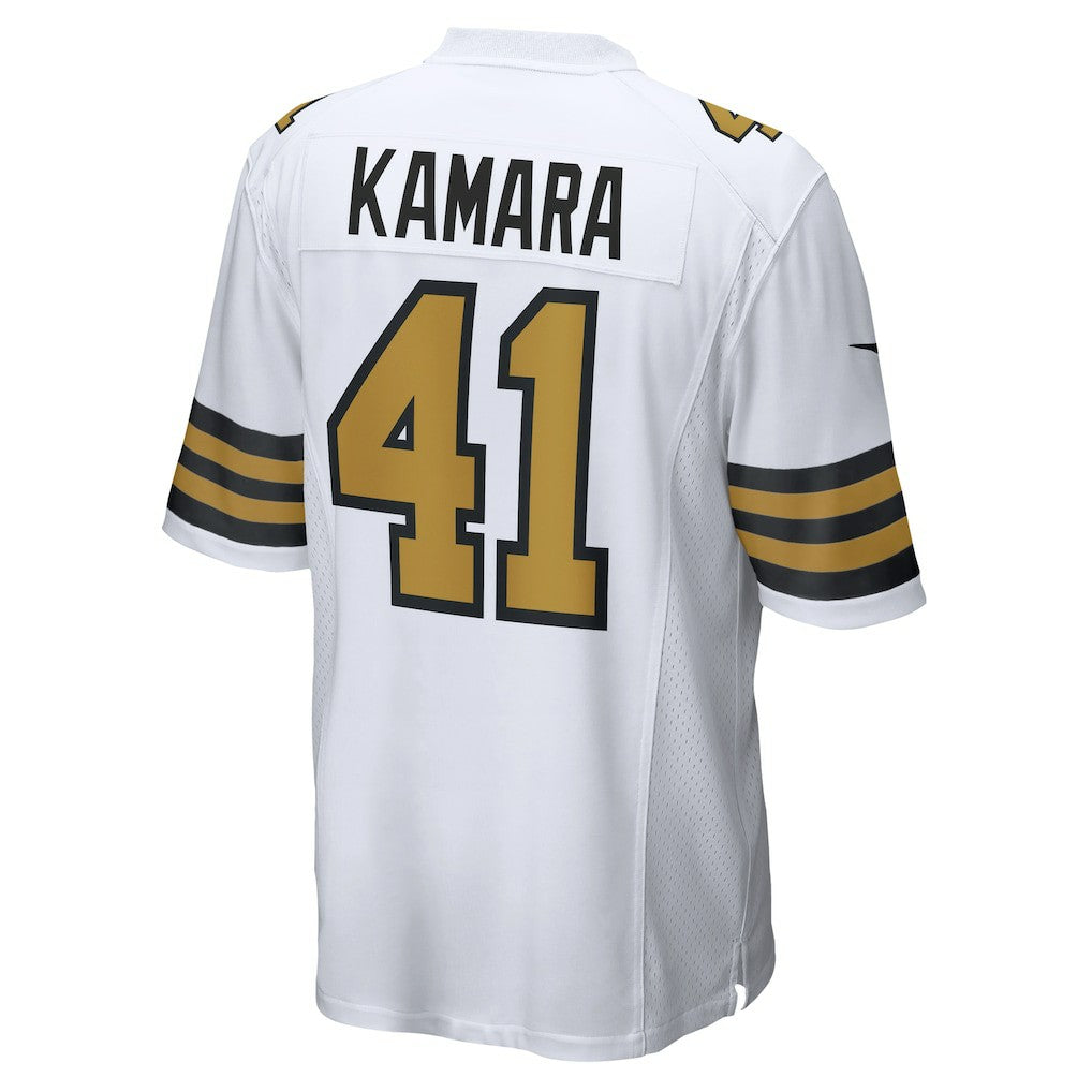 New Orleans Saints Nike Alvin Kamara  Alternate Game Jersey