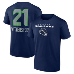 Seattle Seahawks  Devon Witherspoon  Team Wordmark Player Name & Number T-Shirt