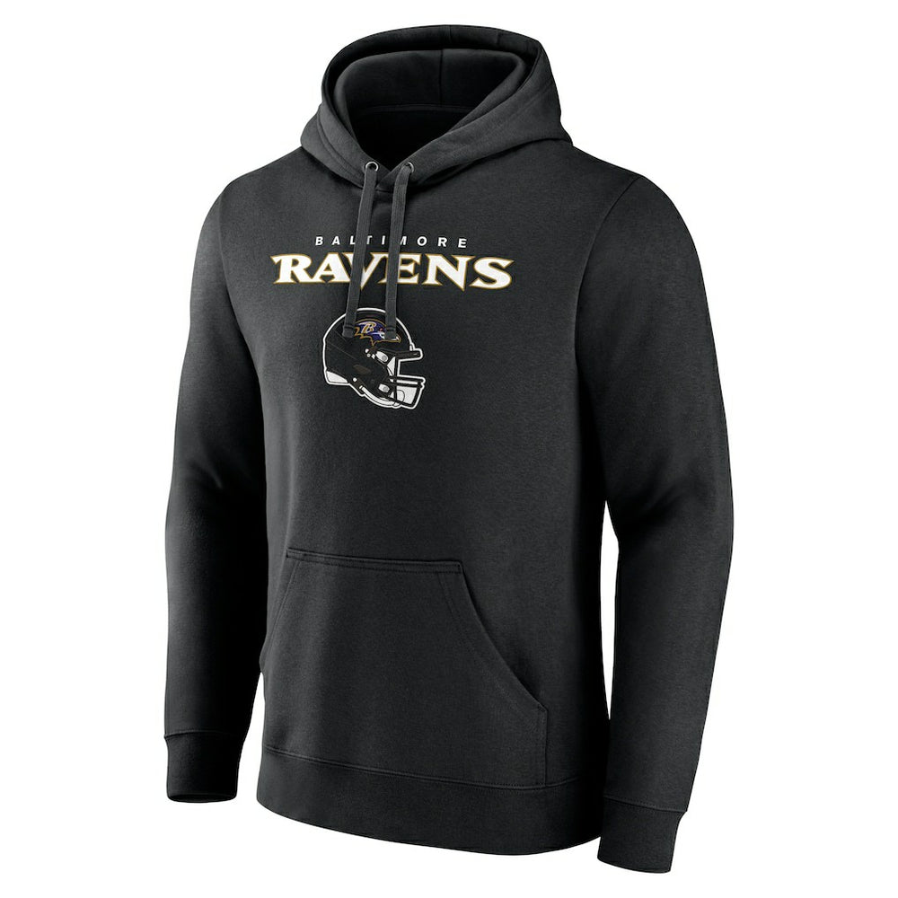 Baltimore Ravens  Roquan Smith  Team Wordmark Player Name & Number Pullover Hoodie