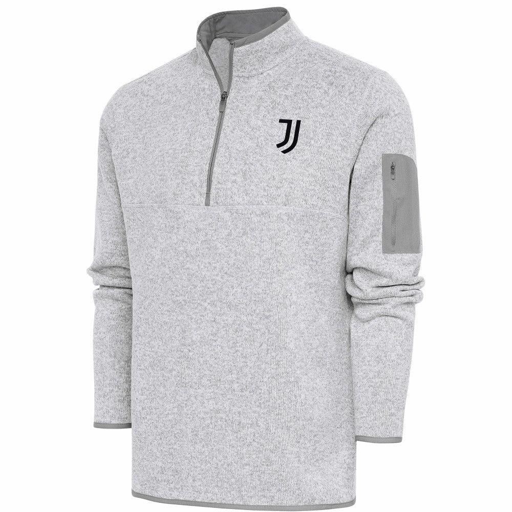 Juventus Elevate Quarter-Zip Pullover Heather Gray