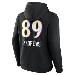 Baltimore Ravens  Mark Andrews  Team Wordmark Player Name & Number Pullover Hoodie