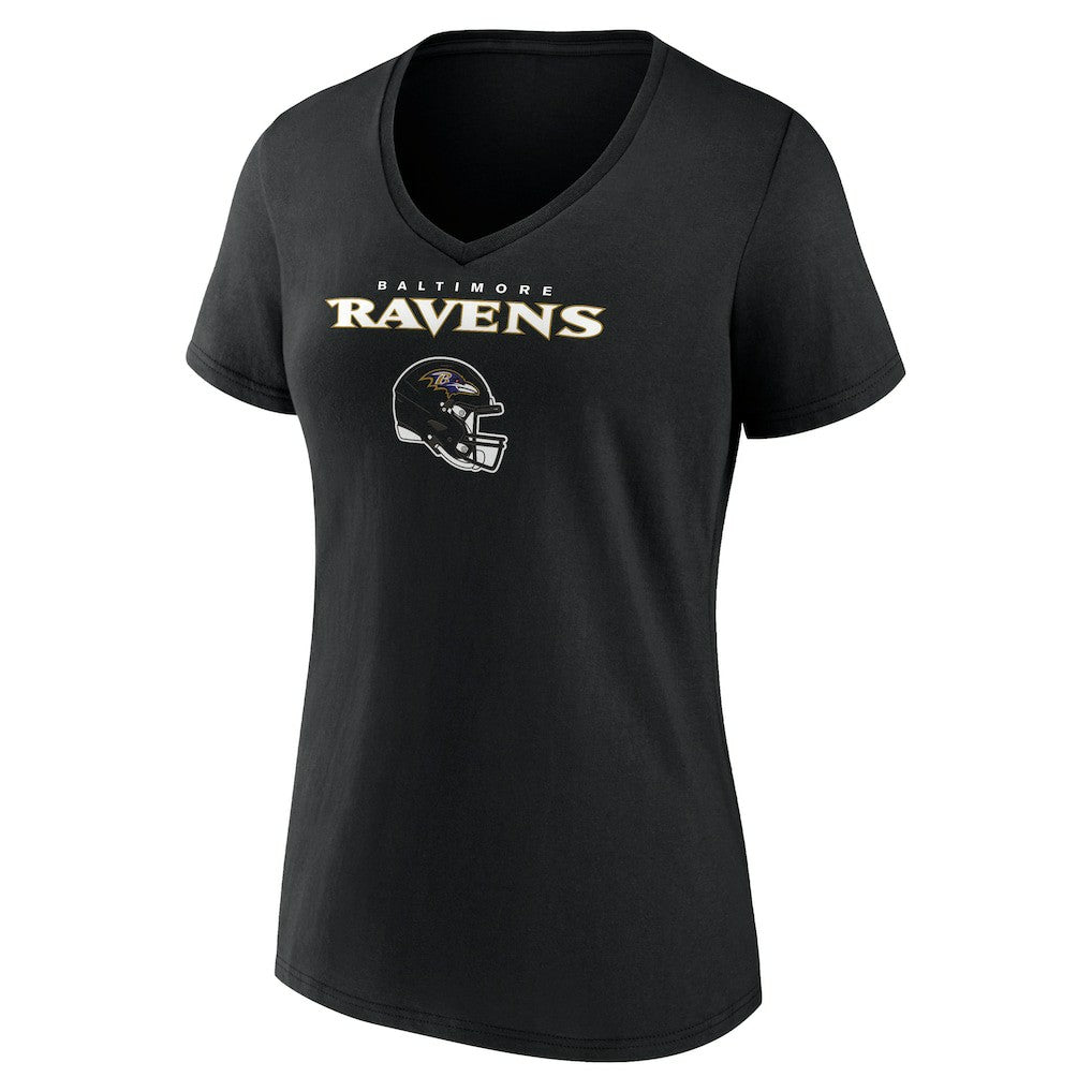 Baltimore Ravens  Mark Andrews  Women's Team Wordmark Player Name & Number V-Neck T-Shirt