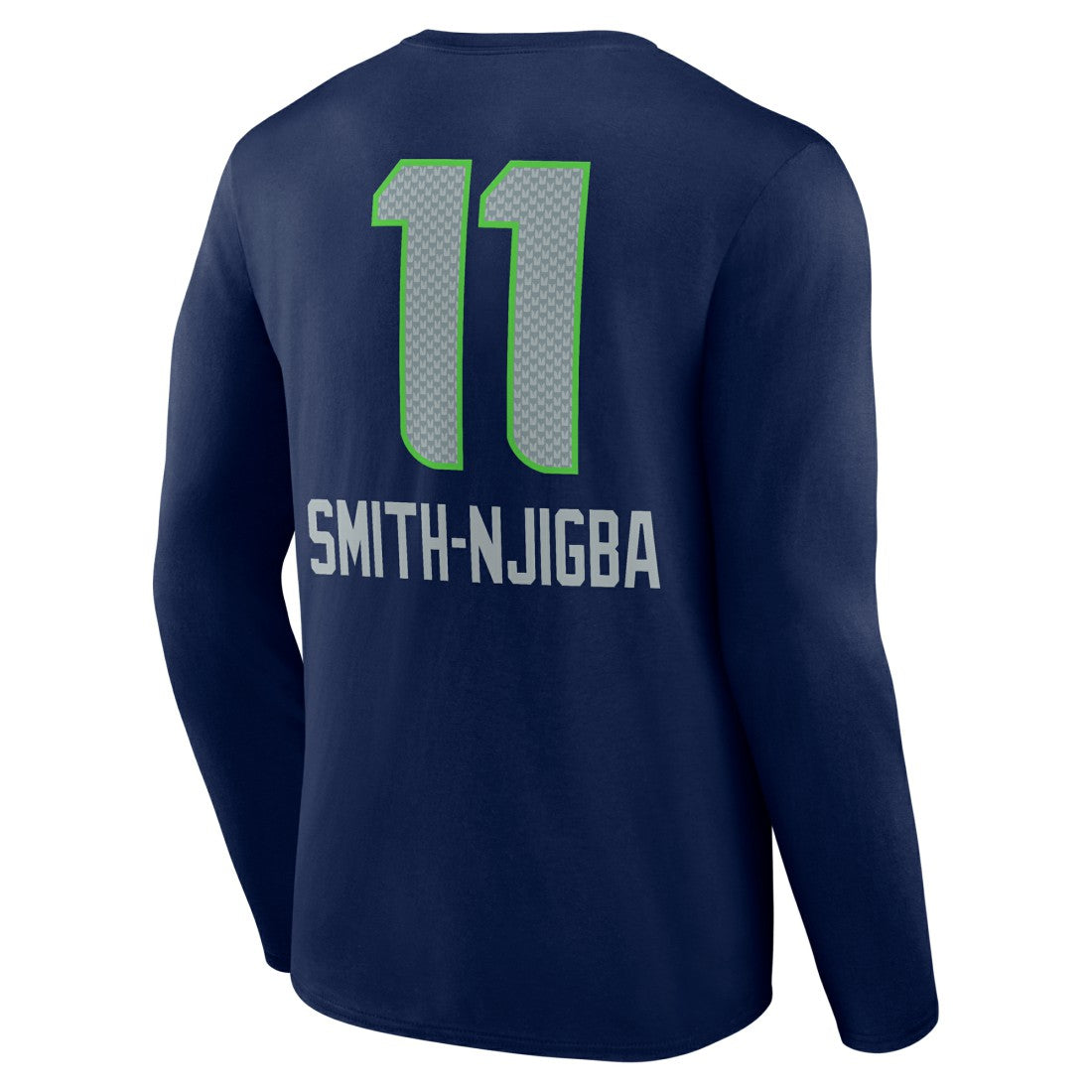 Seattle Seahawks  Jaxon Smith-Njigba  Team Wordmark Player Name & Number Long Sleeve T-Shirt
