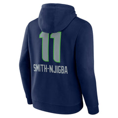 Seattle Seahawks  Jaxon Smith-Njigba  Team Wordmark Player Name & Number Pullover Hoodie