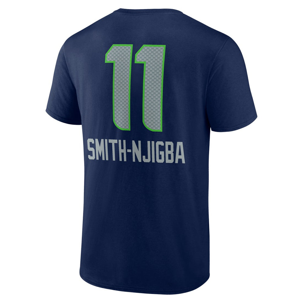 Seattle Seahawks  Jaxon Smith-Njigba  Team Wordmark Player Name & Number T-Shirt