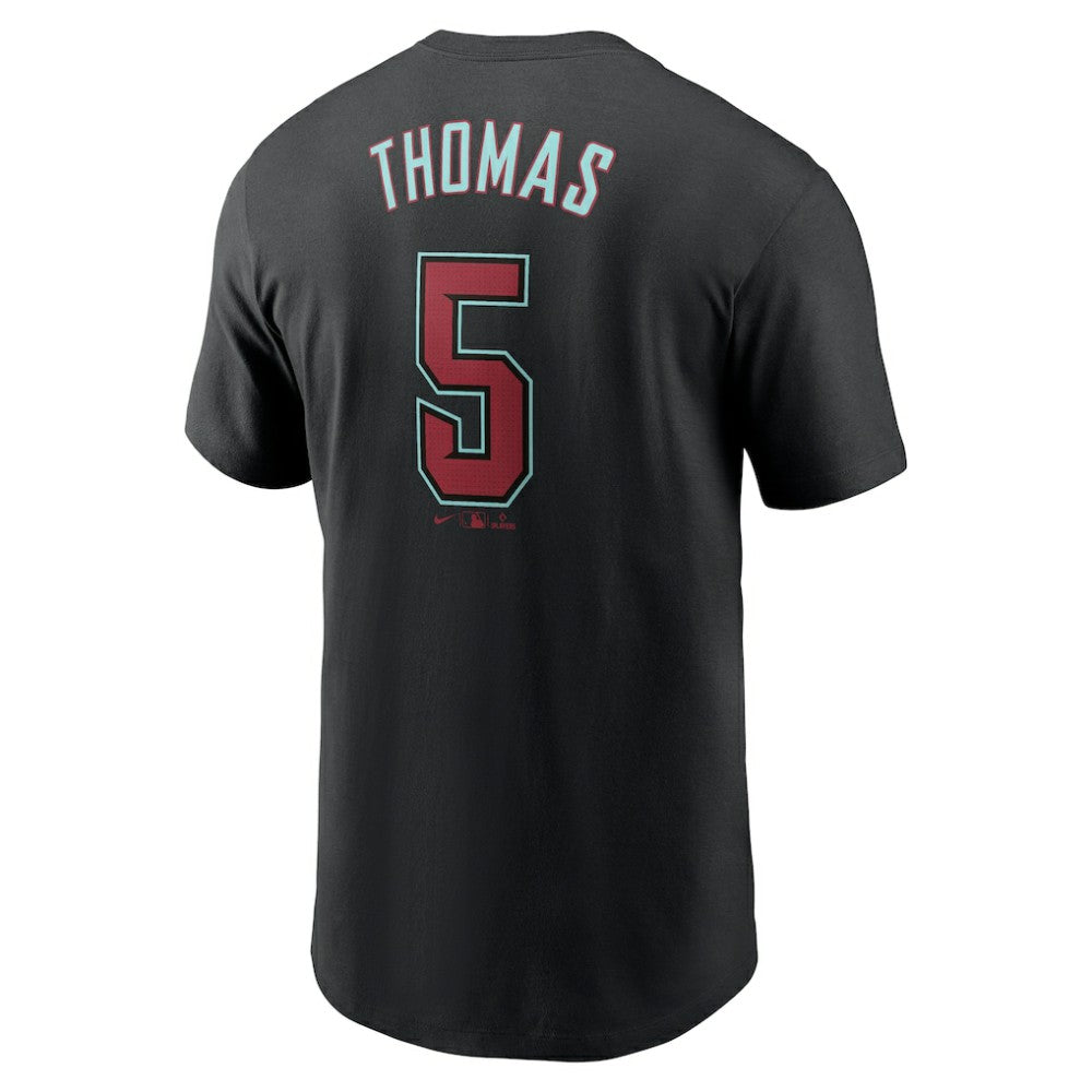 Alek Thomas Arizona Diamondbacks Nike 2024 Fuse Name & Number T-Shirt | MLB Shop