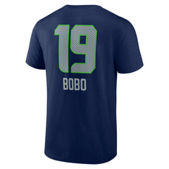 Seattle Seahawks  Jake Bobo  Team Wordmark Player Name & Number T-Shirt