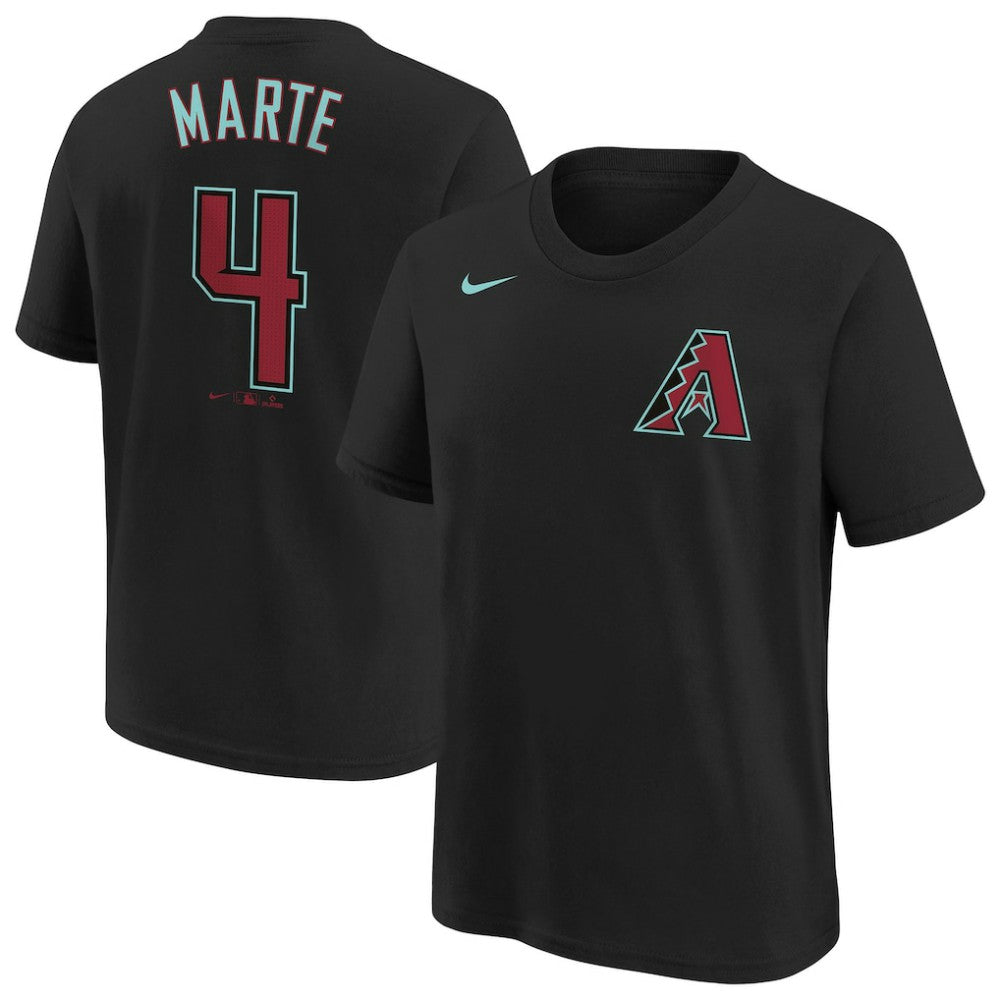 Ketel Marte Arizona Diamondbacks Nike Youth Name & Number T-Shirt | MLB For sale