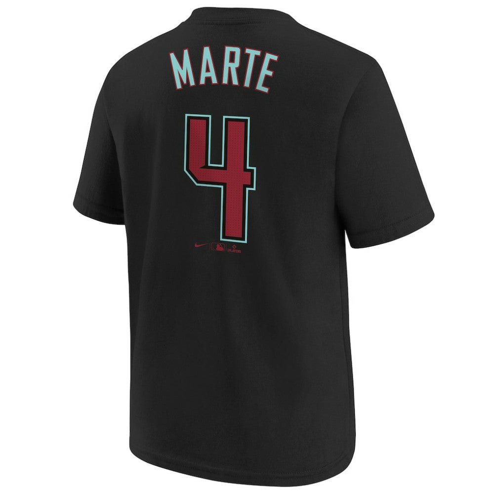 Ketel Marte Arizona Diamondbacks Nike Youth Name & Number T-Shirt | MLB For sale