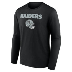 Las Vegas Raiders  Tyree Wilson  Team Wordmark Player Name & Number Long Sleeve T-Shirt