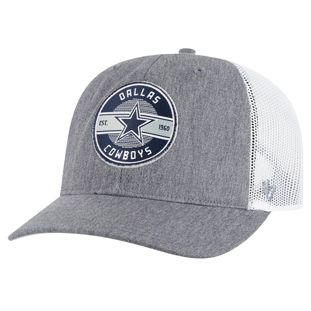 Dallas Cowboys 47 brand '47 Hash Mark Trucker Adjustable Hat