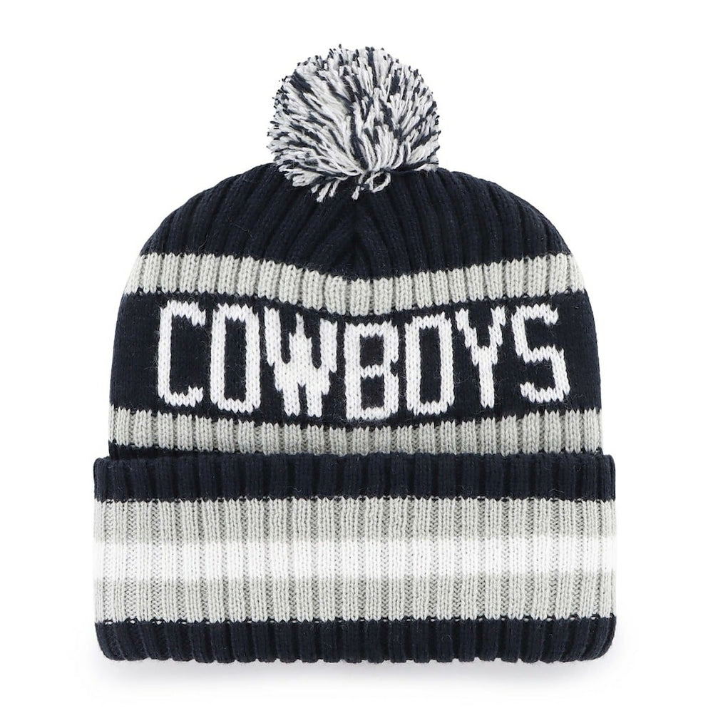 Dallas Cowboys 47 brand '47 Bering Cuffed Knit Hat with Pom